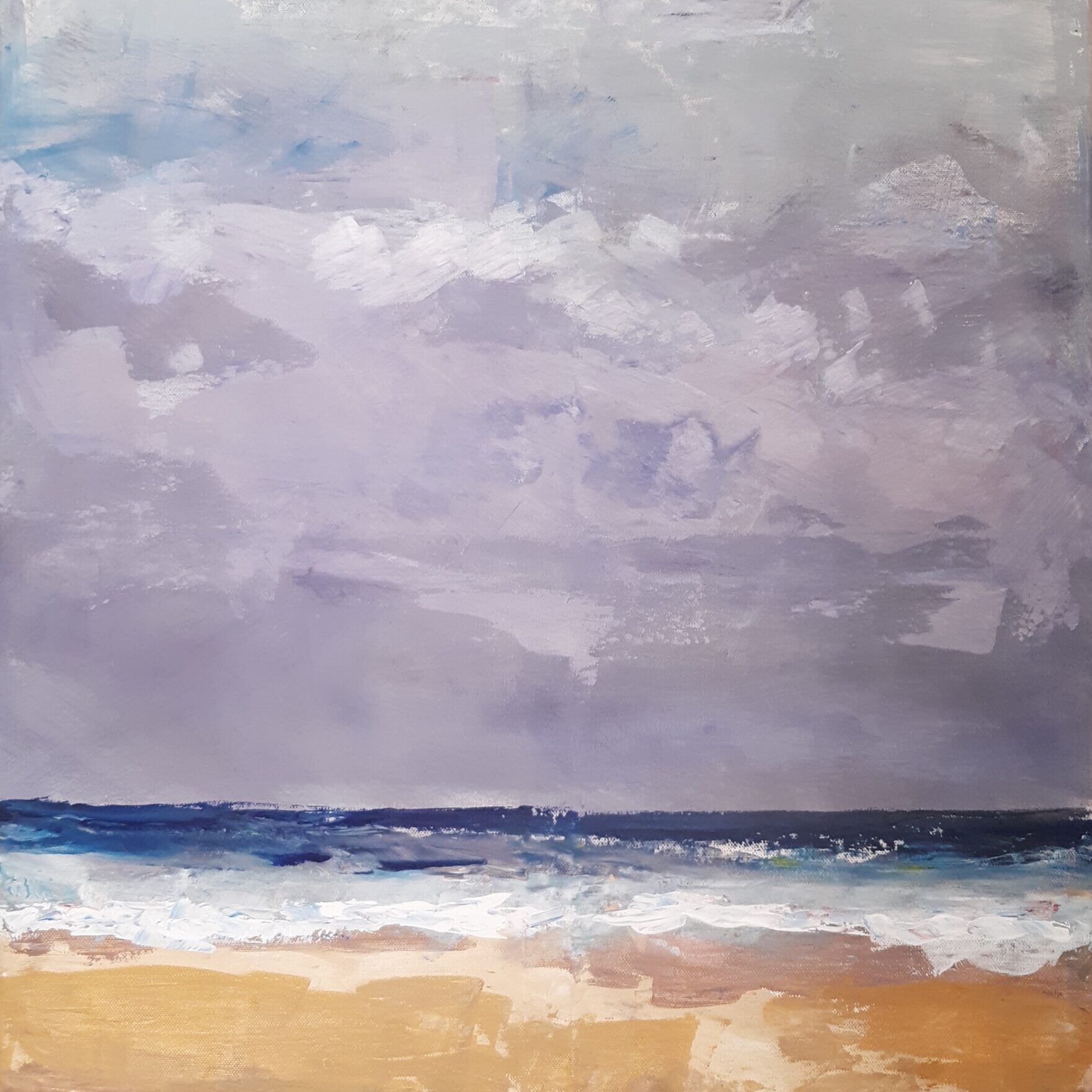 Roelie Bosselaar Clouds and waves